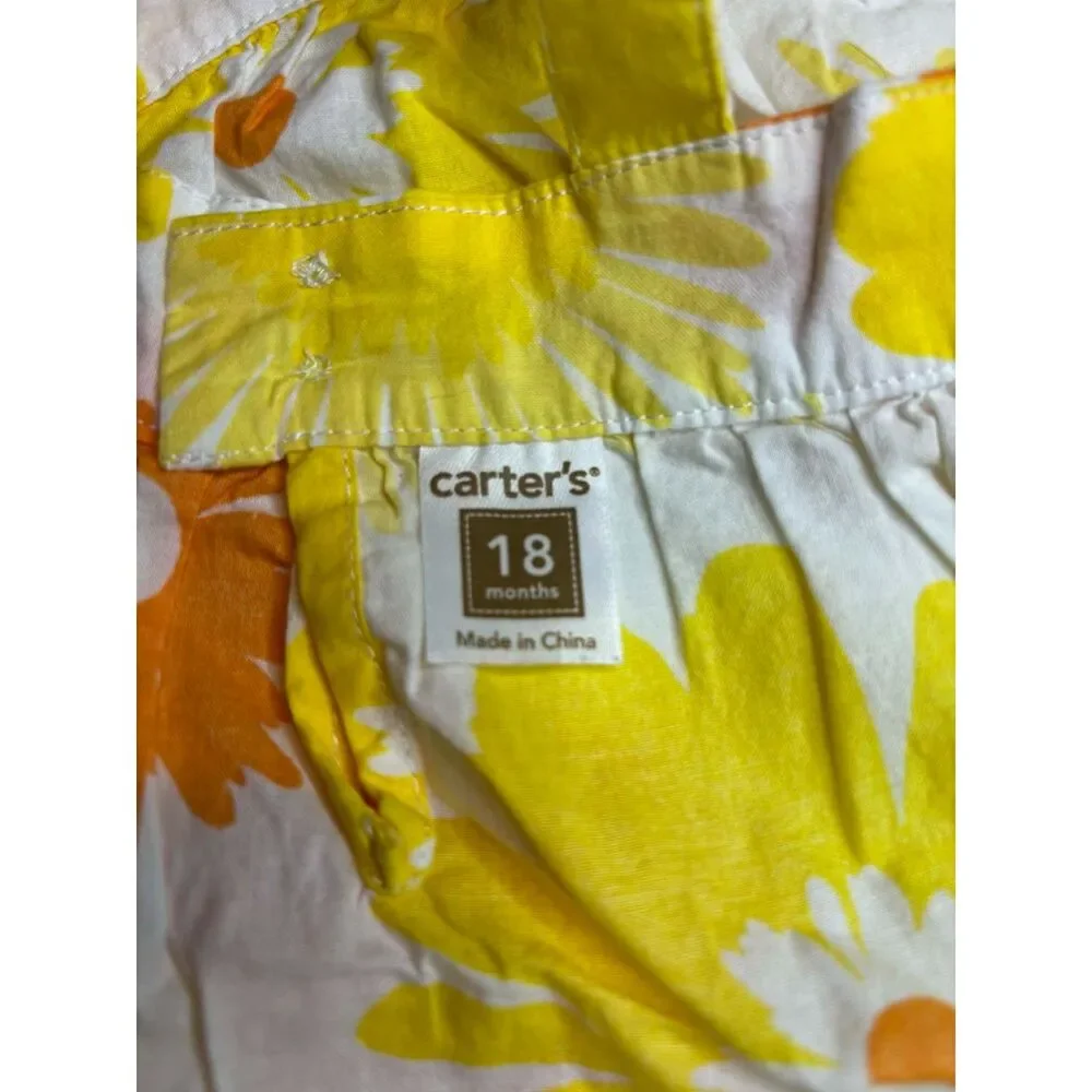 Carters girls strap shirt 18 months